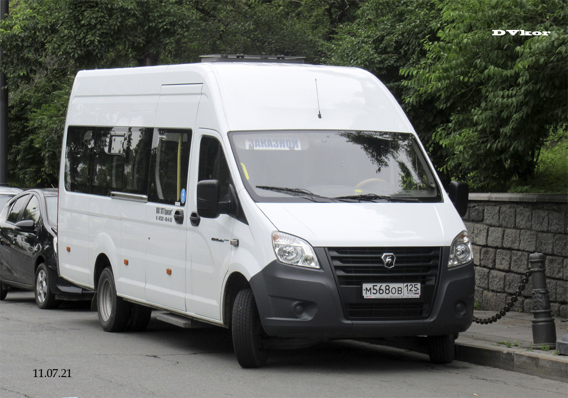 Приморский край, ГАЗ-A65R52 Next № М 568 ОВ 125
