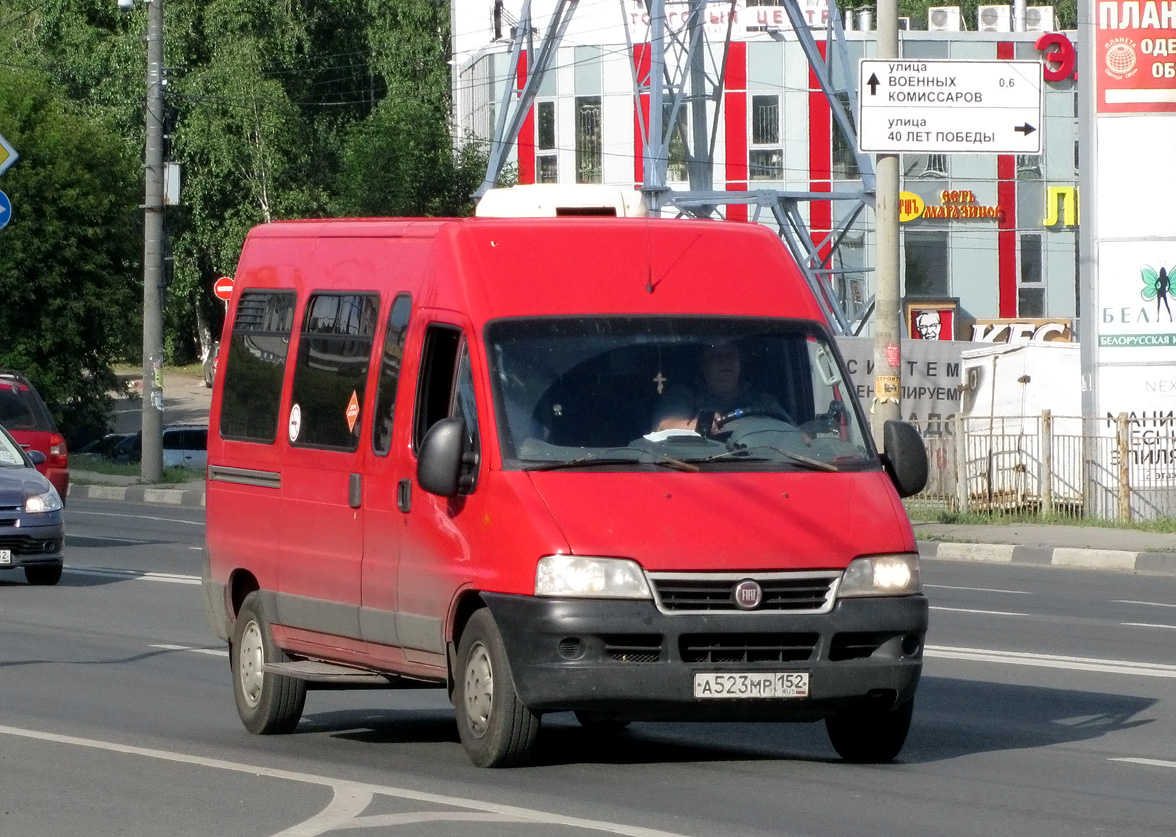 Нижегородская область, FIAT Ducato № А 523 МР 152