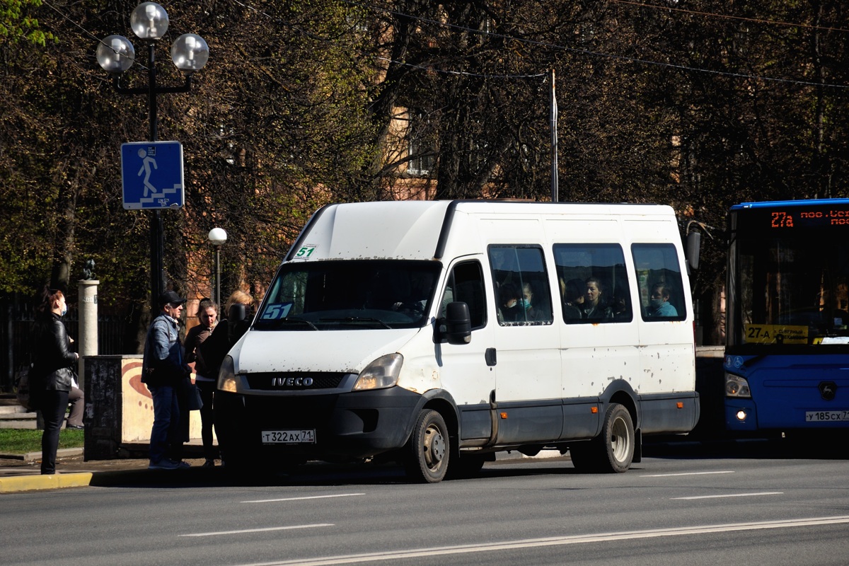 Тульская область, Росвэн-3275 (IVECO Daily) № Т 322 АХ 71