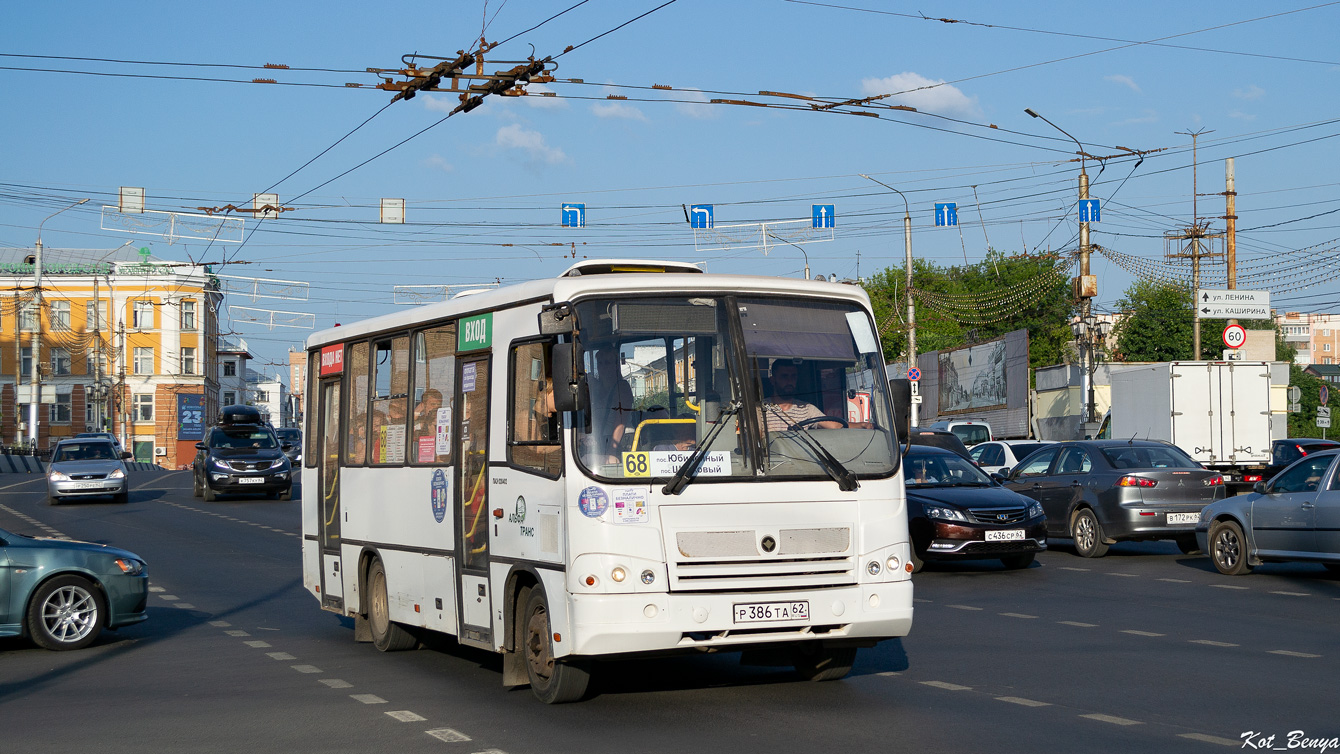 Рязанская область, ПАЗ-320402-05 № Р 386 ТА 62