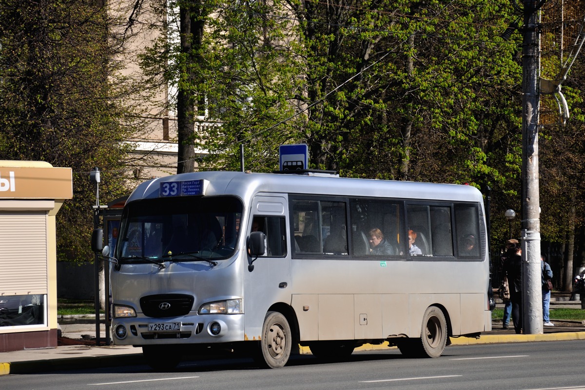 Тульская область, Hyundai County LWB C11 (ТагАЗ) № У 293 СА 71