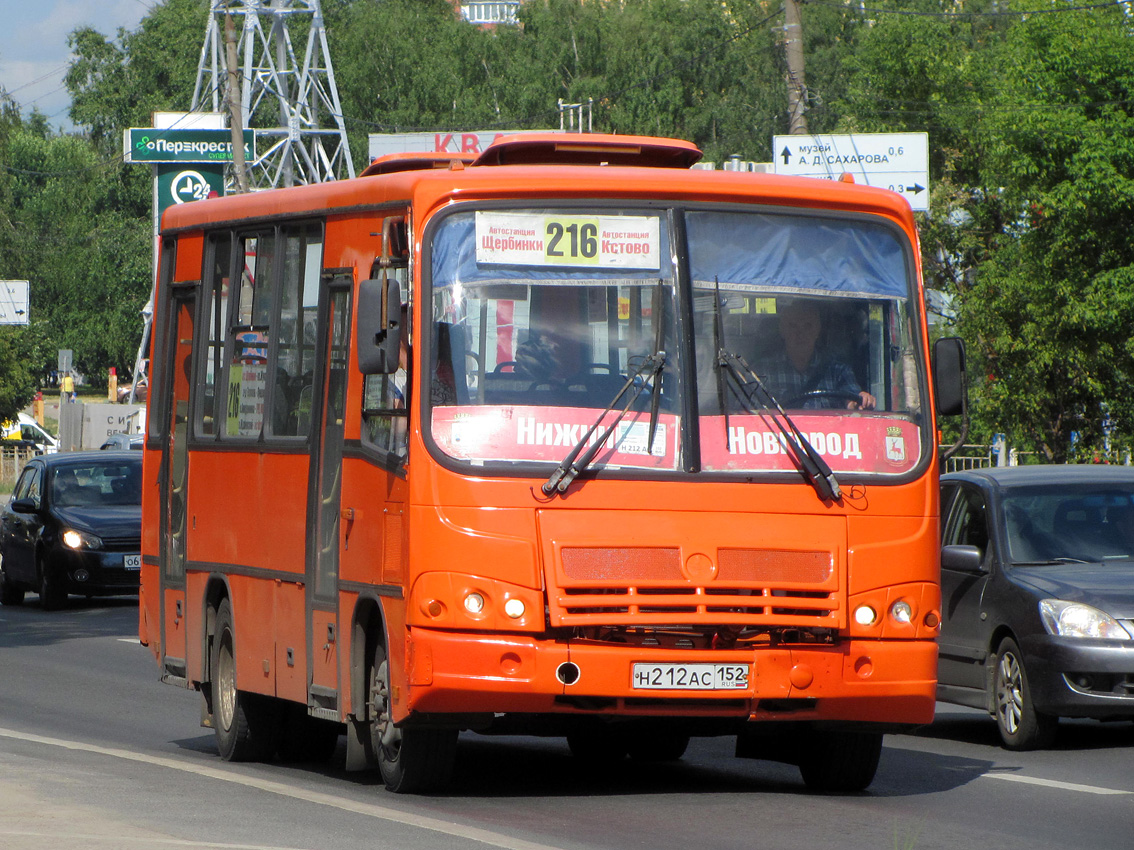Nizhegorodskaya region, PAZ-320402-05 № Н 212 АС 152