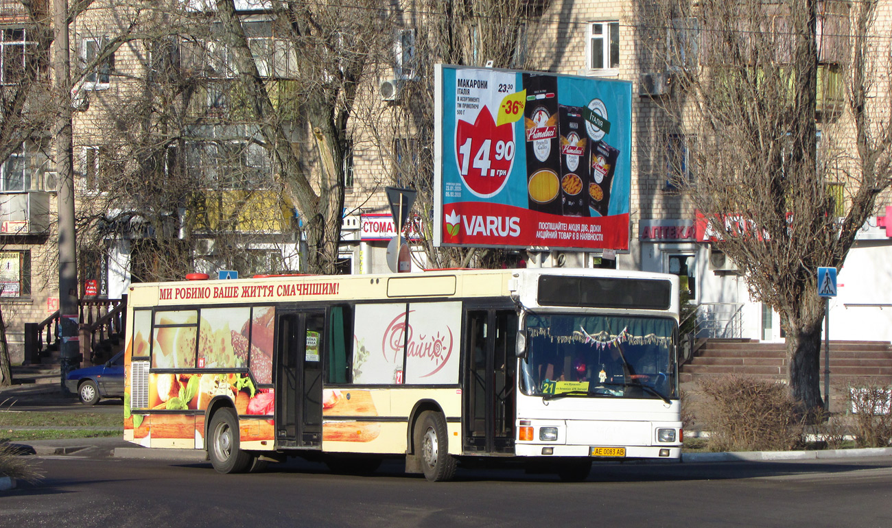 Dnepropetrovsk region, MAN A10 NL202 # AE 0083 AB