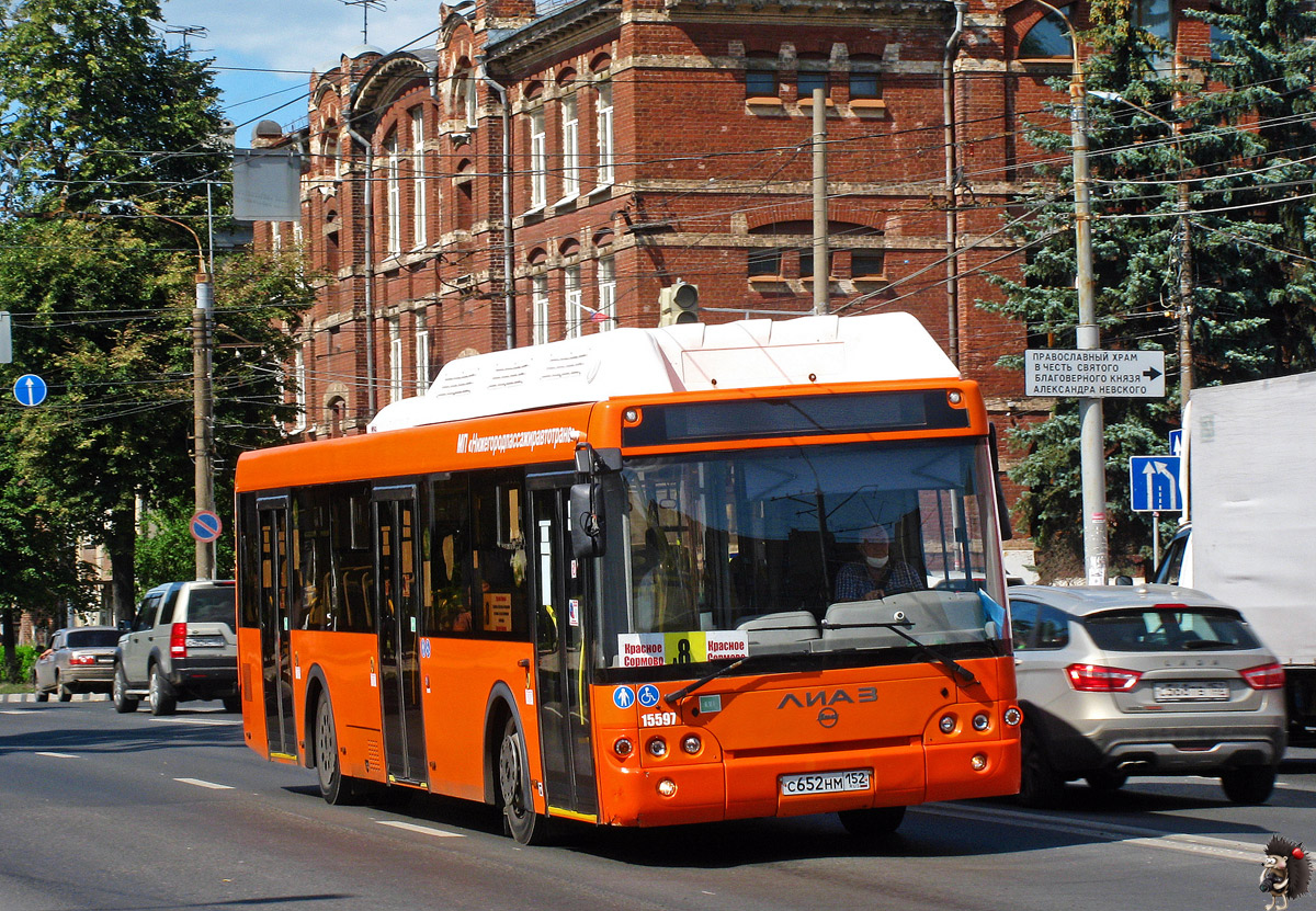Нижегородская область, ЛиАЗ-5292.67 (CNG) № 15597