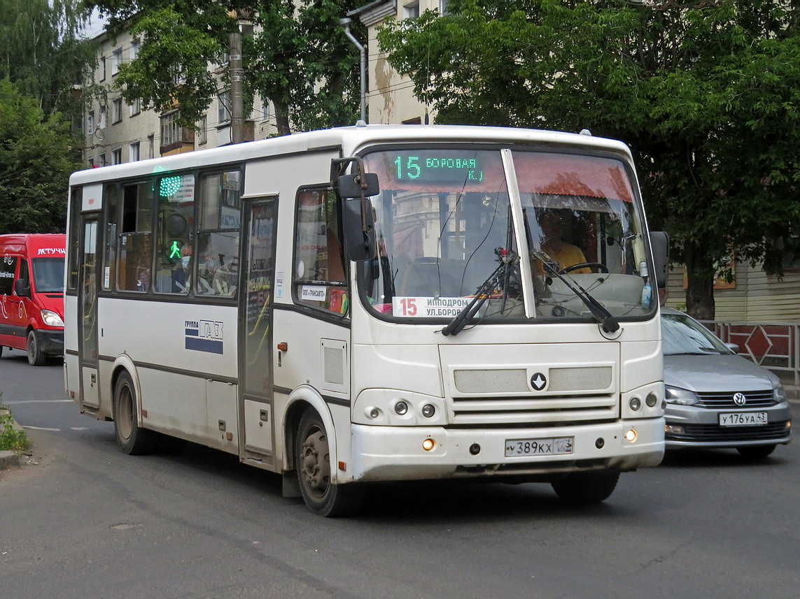 Кировская область, ПАЗ-320412-05 № У 389 КХ 123