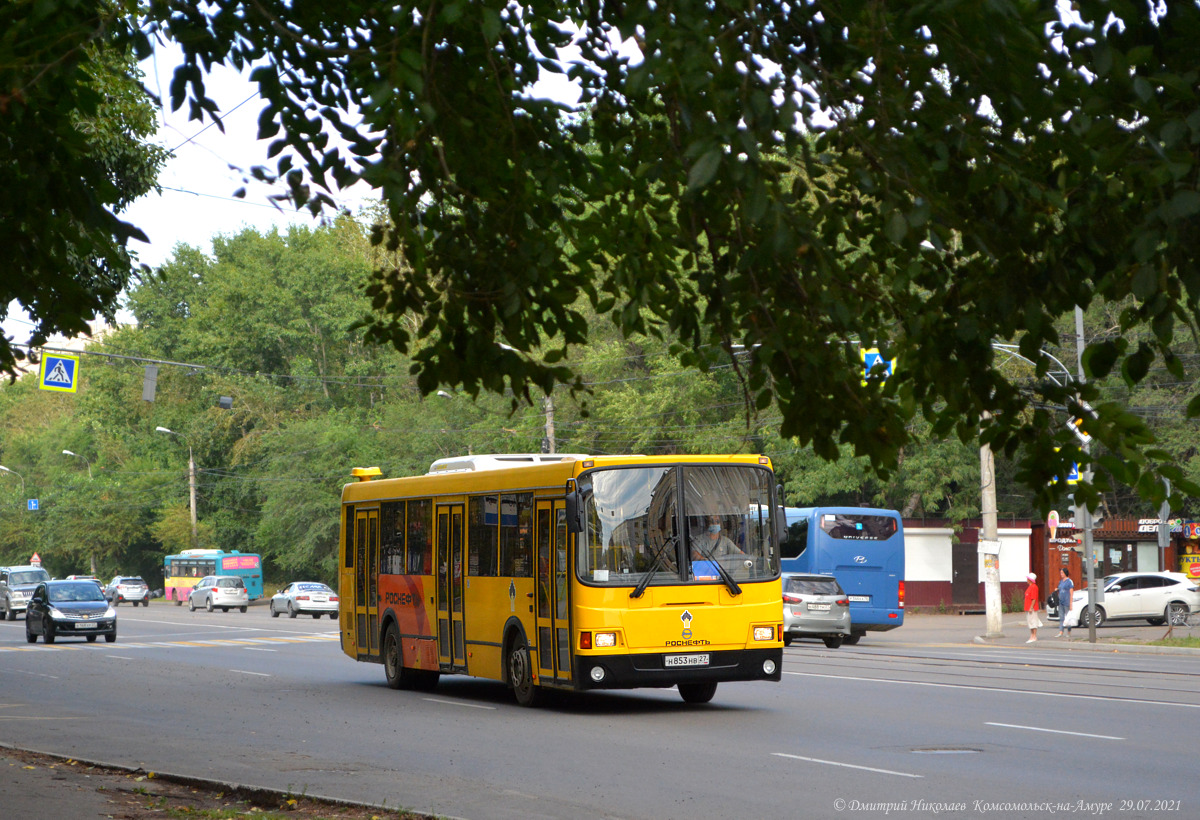 Хабаровский край, ЛиАЗ-5256.60 № Н 853 НВ 27