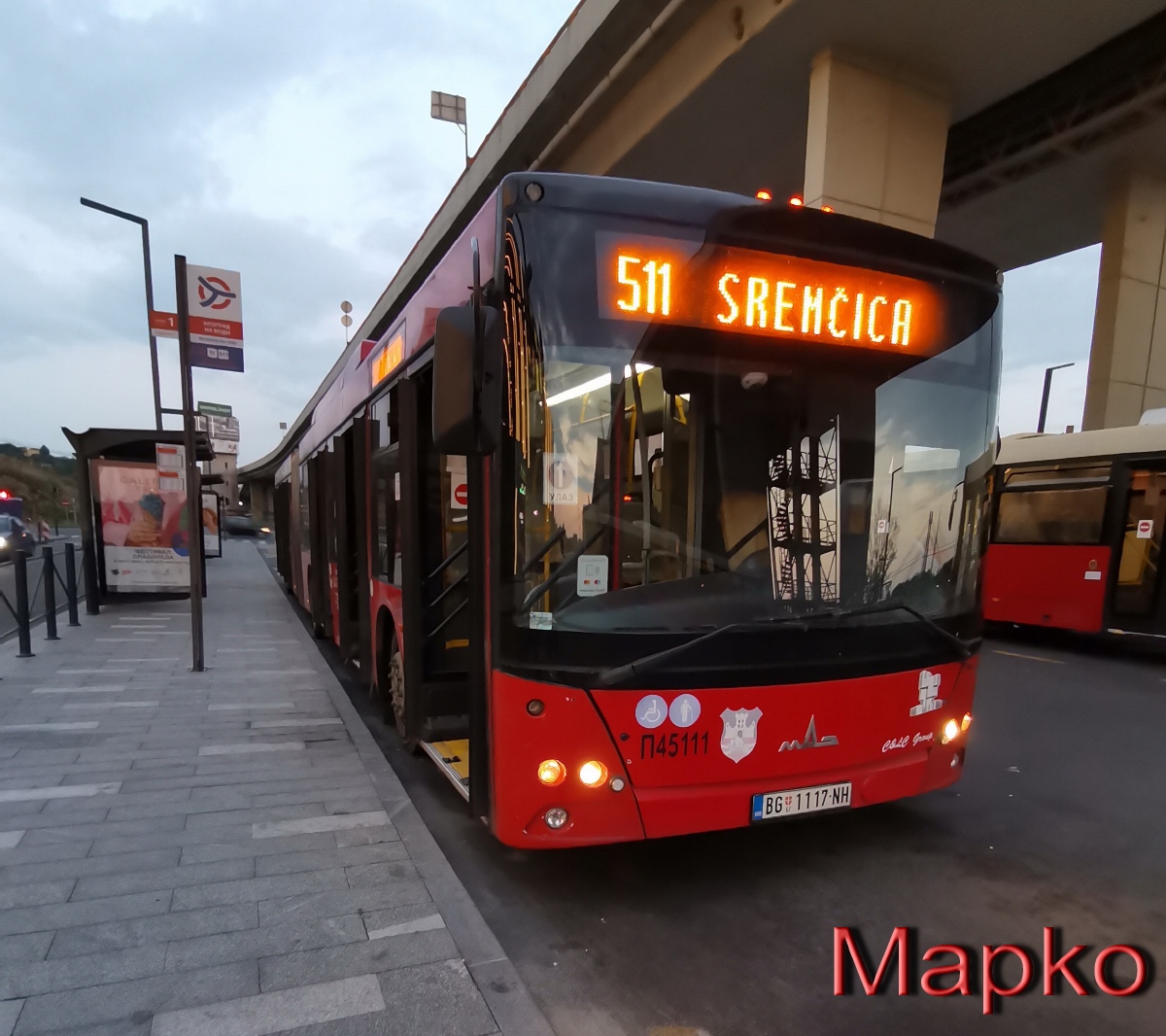 Сербия, МАЗ-215.M69 № П45111