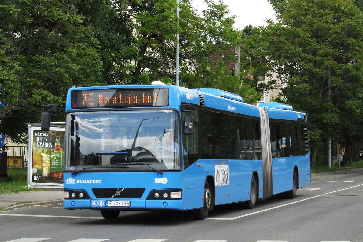 Венгрия, Volvo 7700A № FJX-196