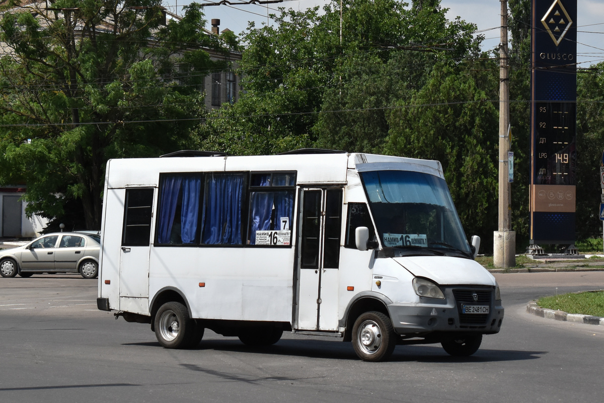 Николаевская область, Рута 18 № BE 2481 CH