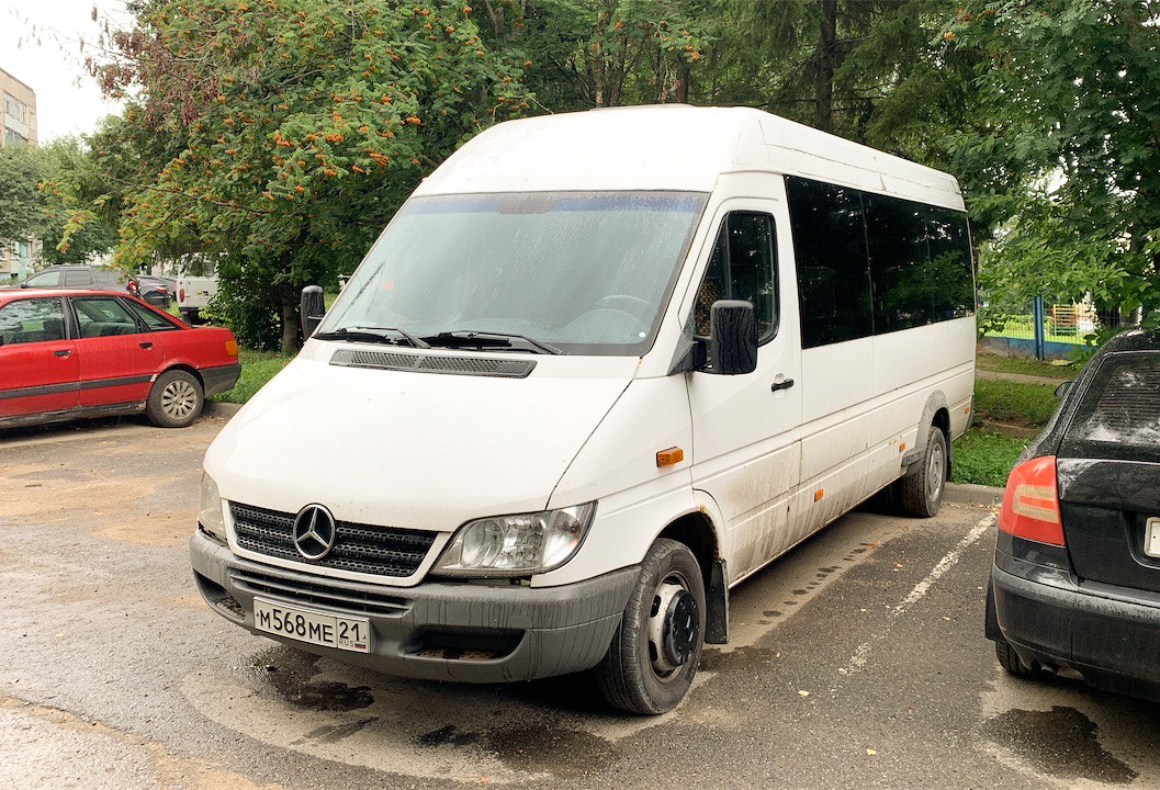 Чувашия, 904.663 (Mercedes-Benz Sprinter 413CDI) № М 568 МЕ 21 Чувашия, 904.663 (Mercedes-Benz Sprinter 413CDI) № М 568 МЕ 21
