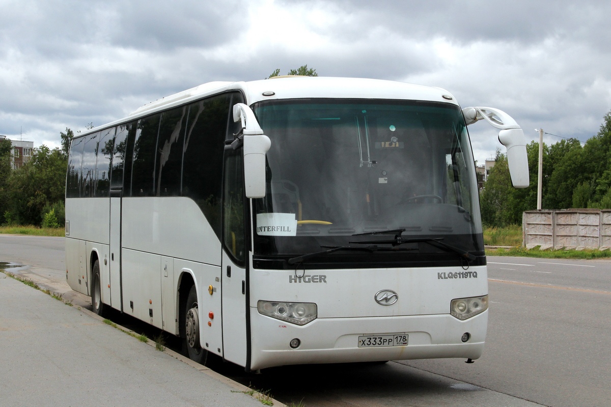 Санкт-Петербург, Higer KLQ6129TQL № Х 333 РР 178