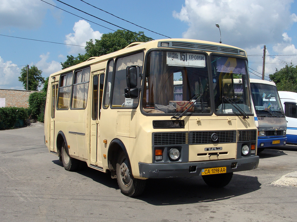 Черкасская область, ПАЗ-32054-07 № CA 1098 AA