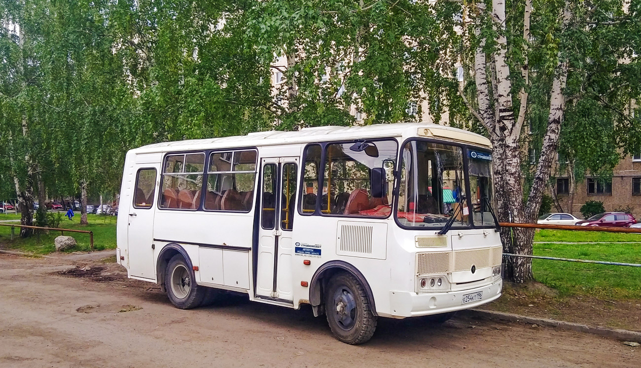 Свердловская область, ПАЗ-32053-04 № Е 254 КТ 196