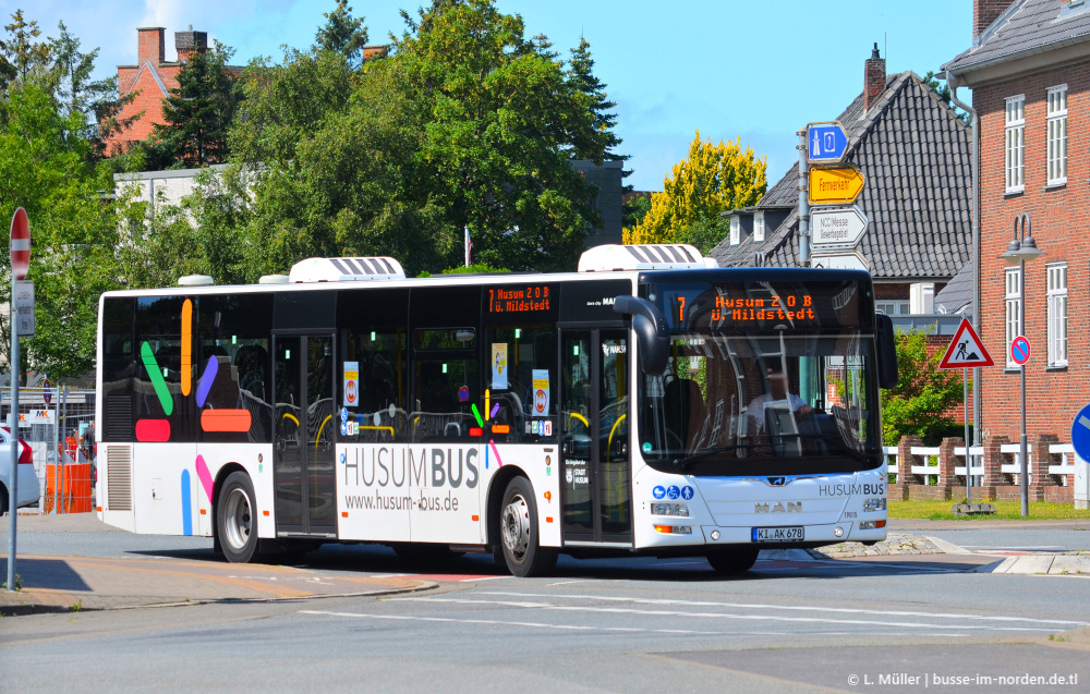 Шлезвиг-Гольштейн, MAN A21 Lion's City NL323 № 19015