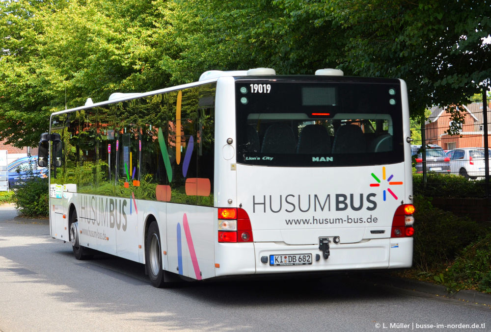 Шлезвиг-Гольштейн, MAN A21 Lion's City NL323 № 19019
