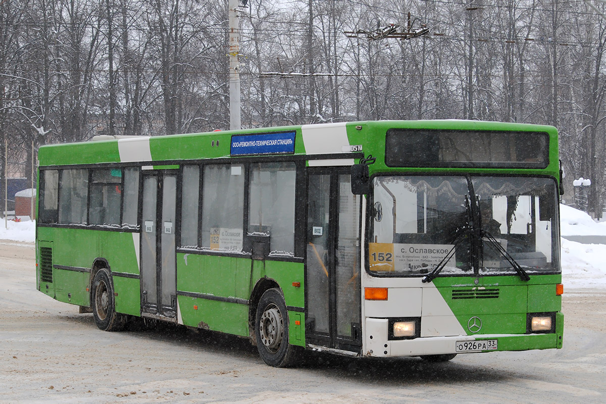 Владимирская область, Mercedes-Benz O405N2 № О 926 РА 33