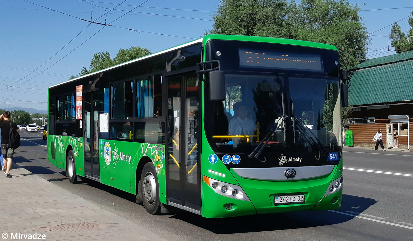 Алматы, Yutong ZK6118HGA № 541