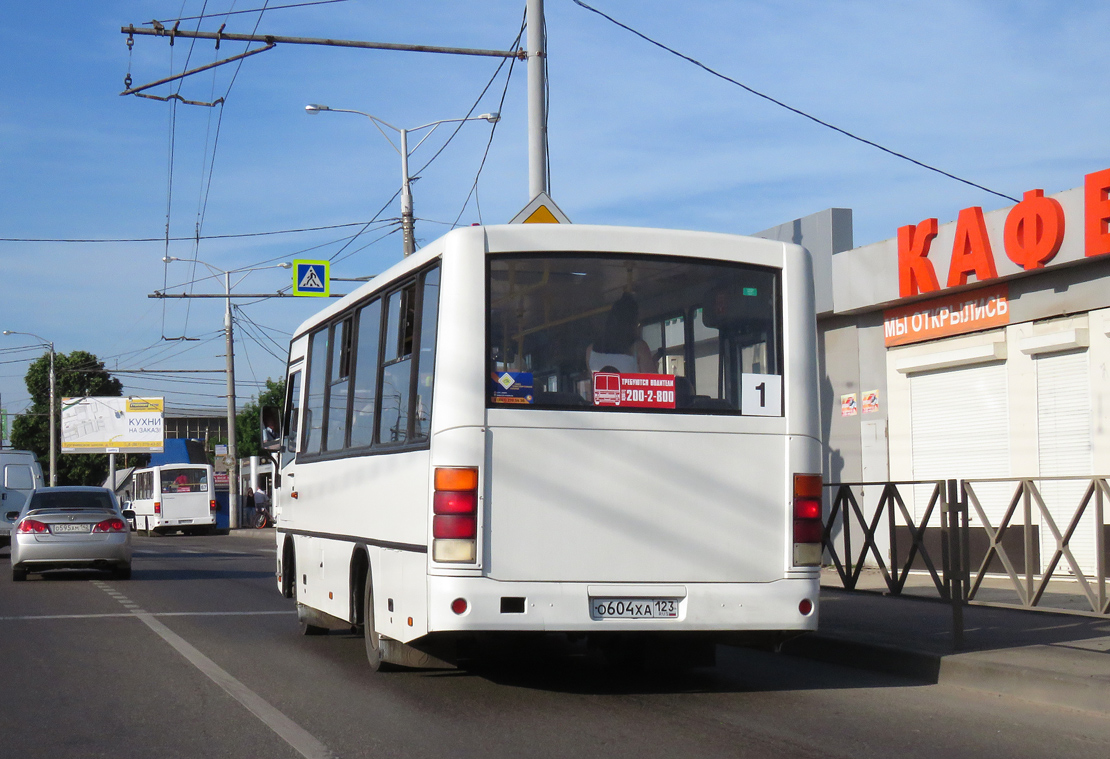 Краснодарский край, ПАЗ-320402-05 № О 604 ХА 123