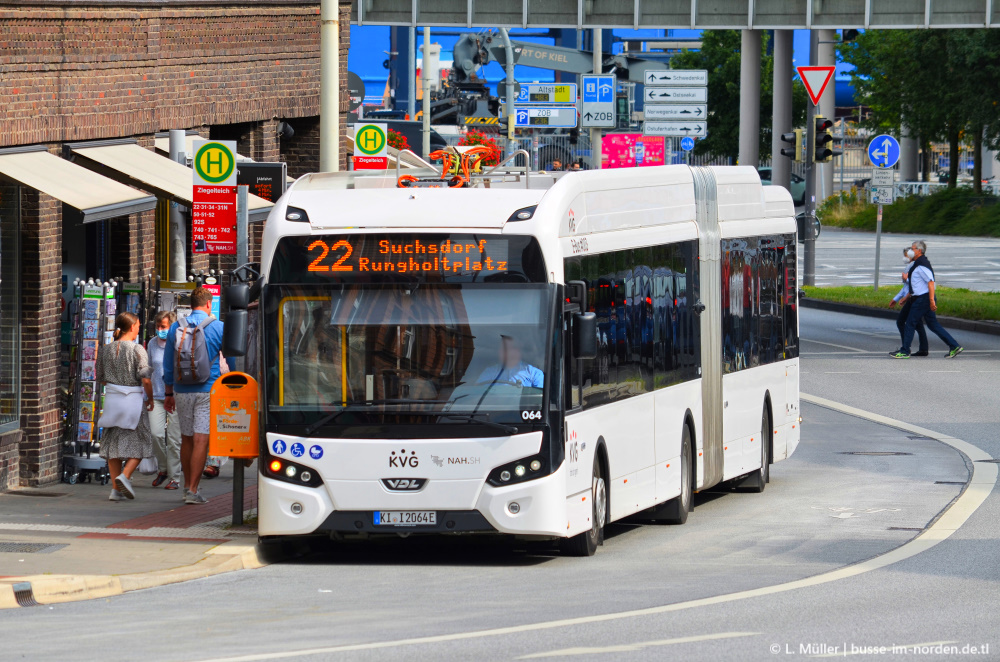 Germany, VDL Citea SLFA-187 Electric # 064