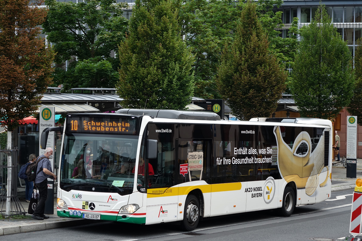Бавария, Mercedes-Benz Citaro C2 № 187