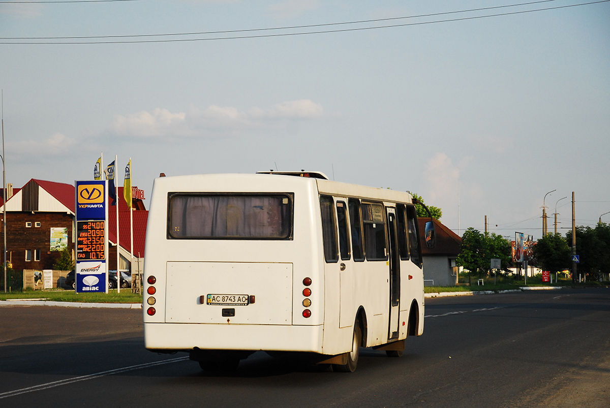 Volinskaya region, Bogdan A09212 sz.: AC 8743 AO