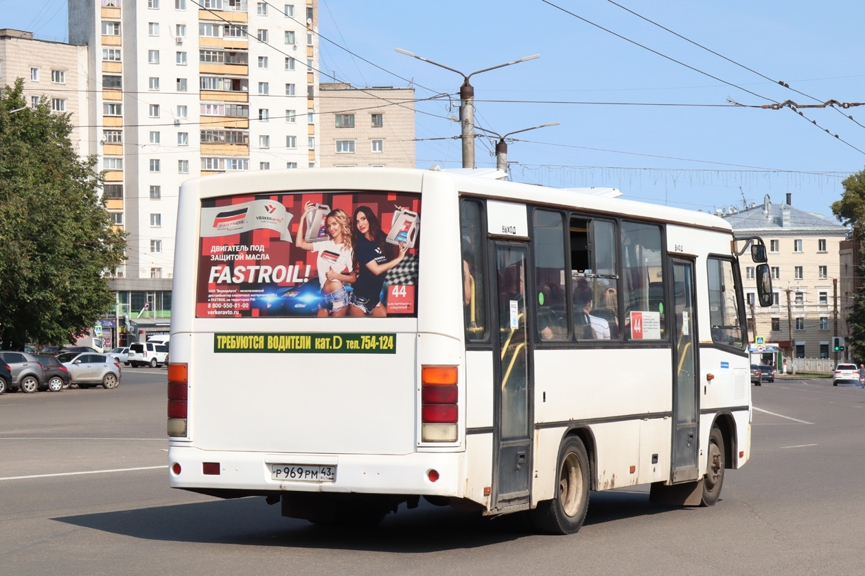 Кировская область, ПАЗ-320402-05 № Р 969 РМ 43