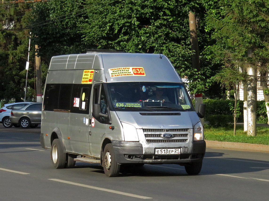 Чувашия, Нижегородец-222708  (Ford Transit) № Е 513 ЕР 21