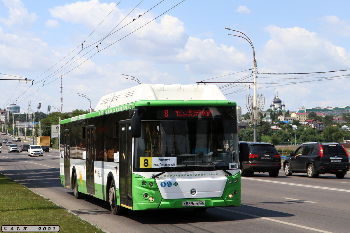Воронежская область, ЛиАЗ-5292.67 (CNG) № А 839 ЕМ 136