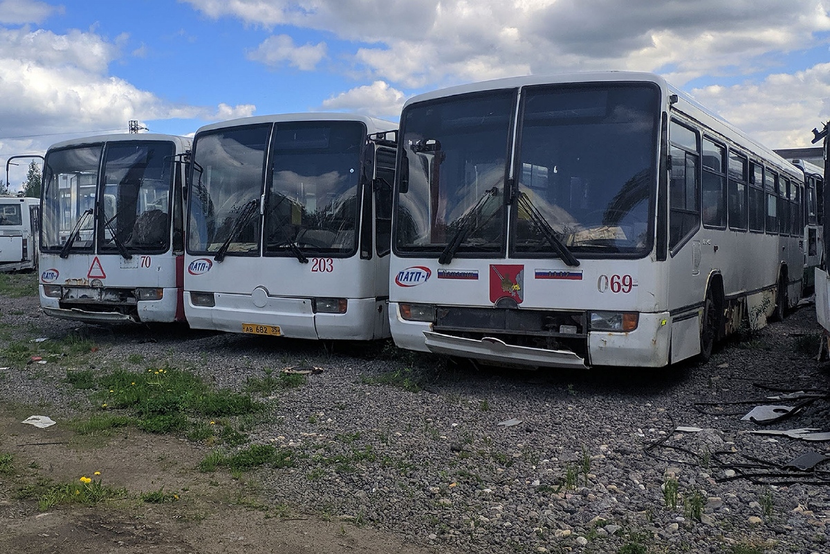 Вологодская область, Mercedes-Benz O345 № 69