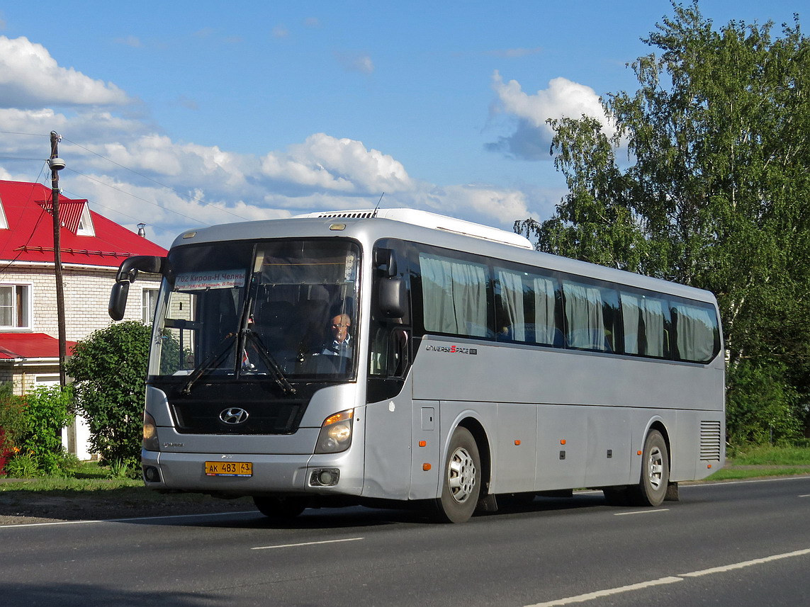 Кировская область, Hyundai Universe Space Luxury № х611