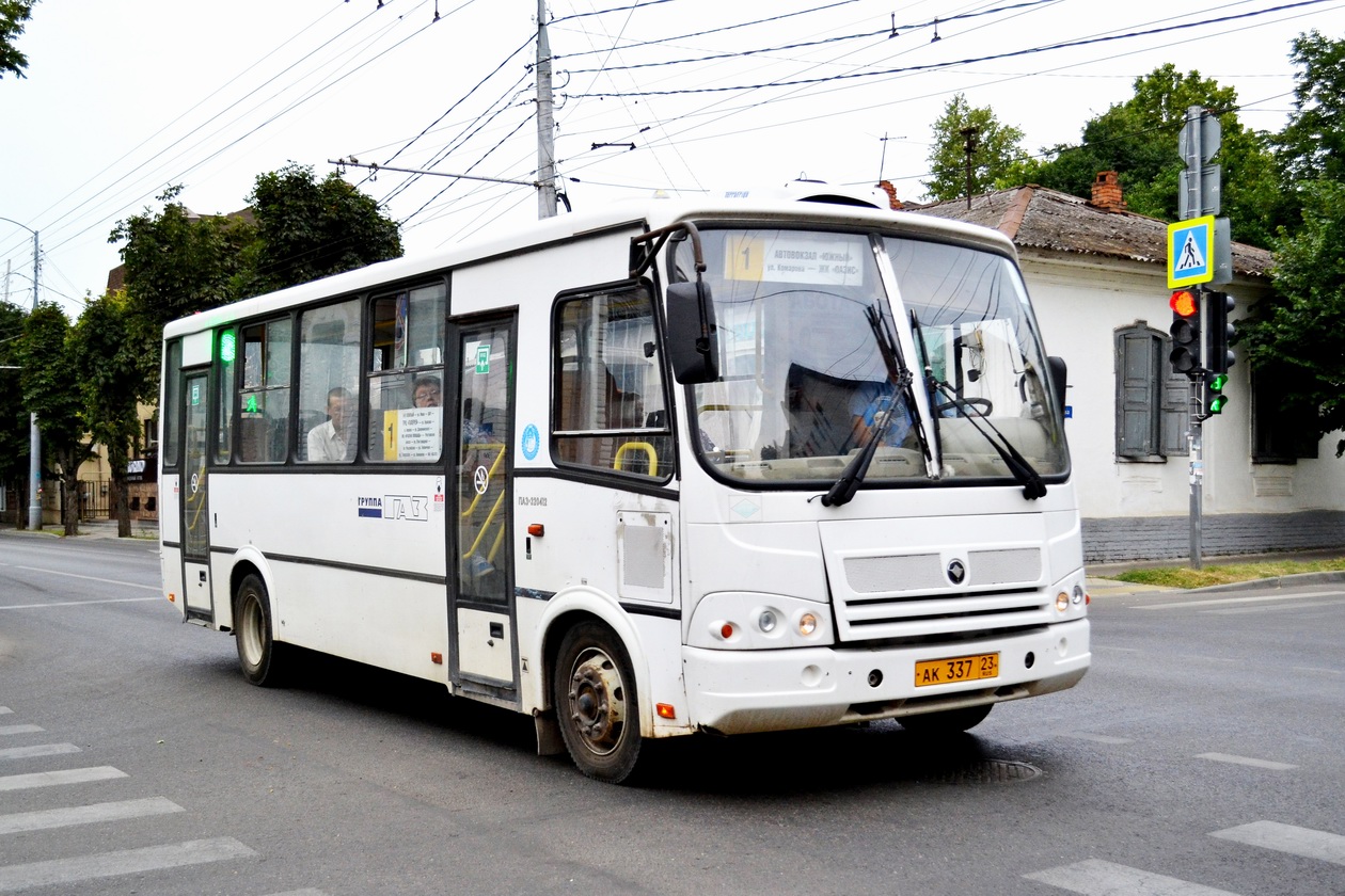 Краснодарский край, ПАЗ-320412-10 № АК 337 23
