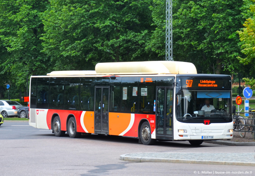 Швеция, MAN A26 Lion's City LL NL313-15 CNG № 6008