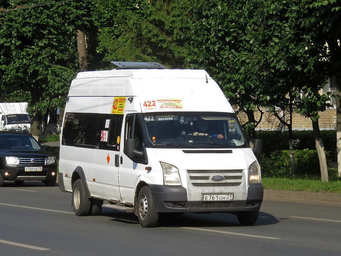 Чувашия, Sollers Bus B-CF (Ford Transit) № Е 761 ОН 21