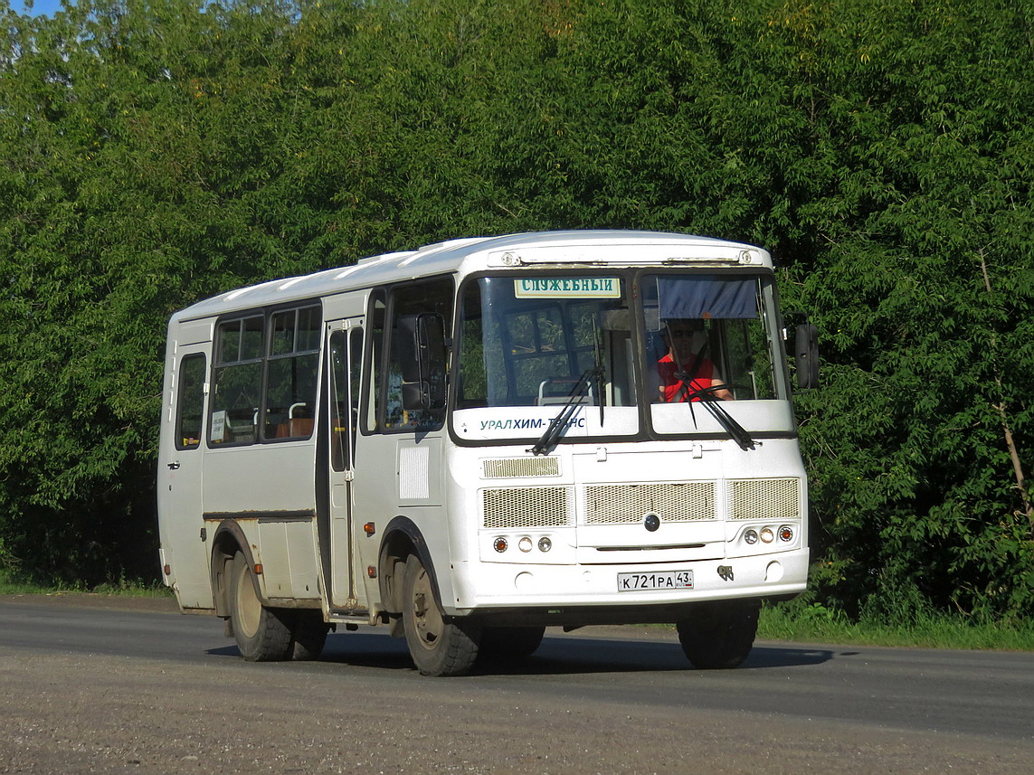 Кировская область, ПАЗ-32053-04 № К 721 РА 43