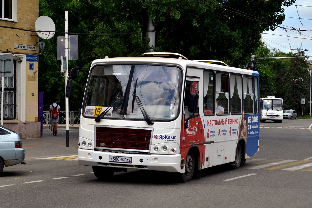 Ставропольский край, ПАЗ-320302-08 № К 580 НК 126 Ставропольский край, ПАЗ-320302-08 № К 580 НК 126