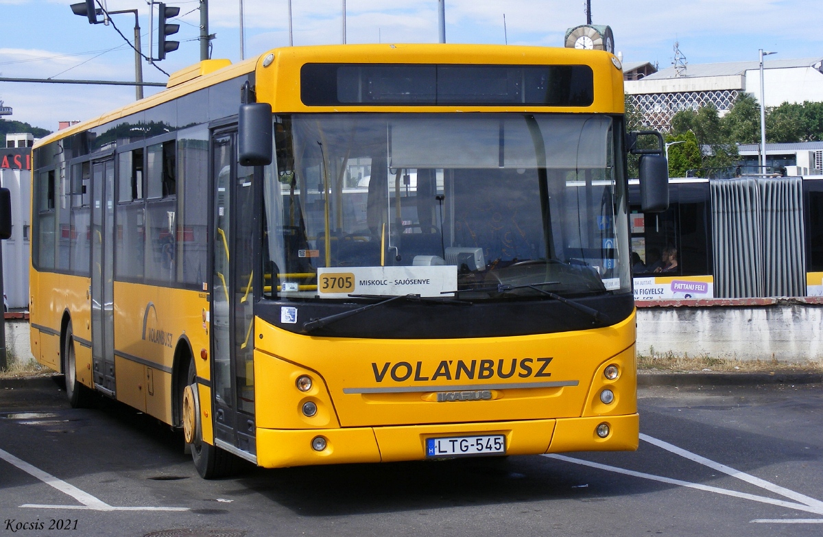 Венгрия, Ikarus E127 № LTG-545