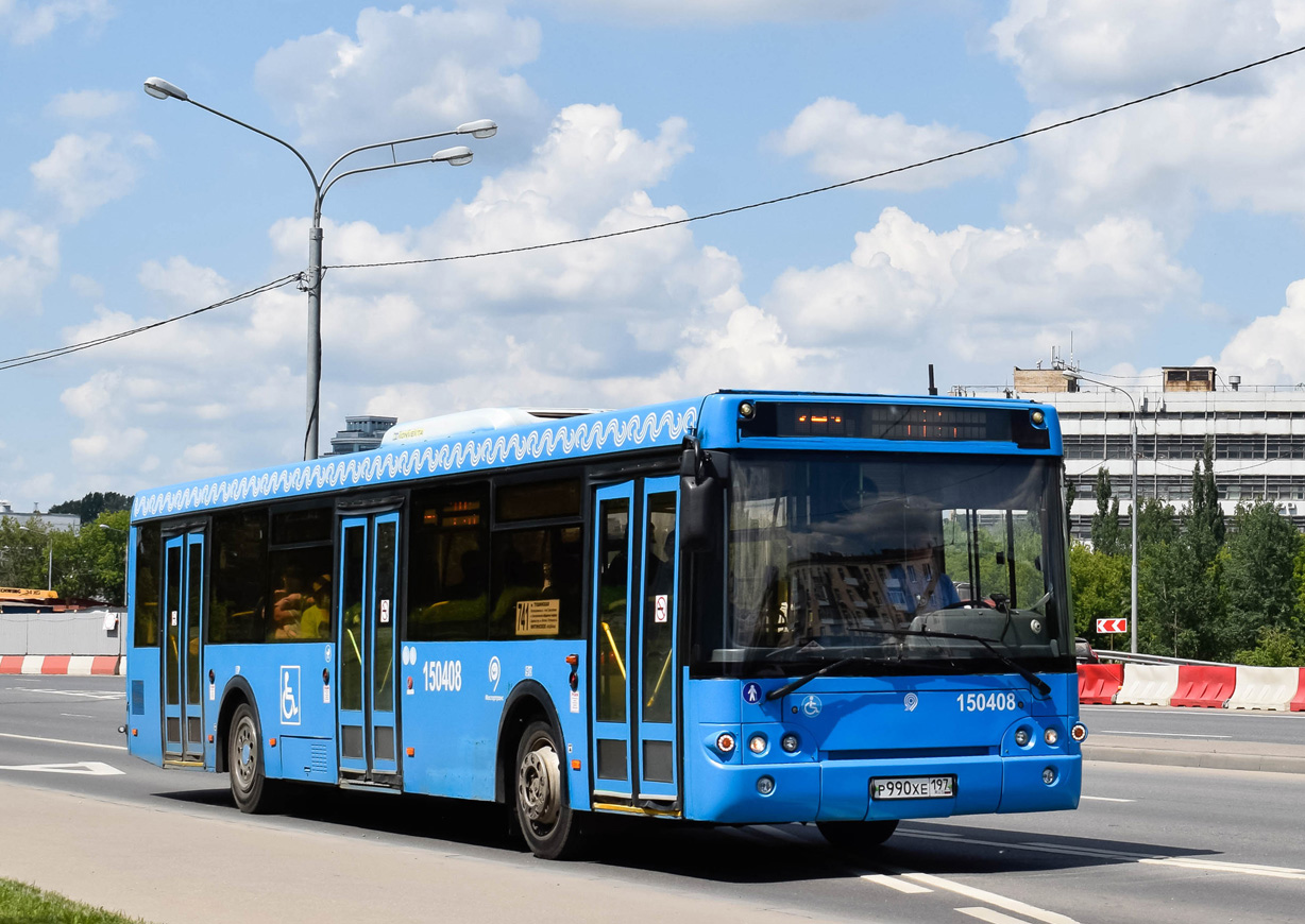 Москва, ЛиАЗ-5292.22 (2-2-2) № 150408