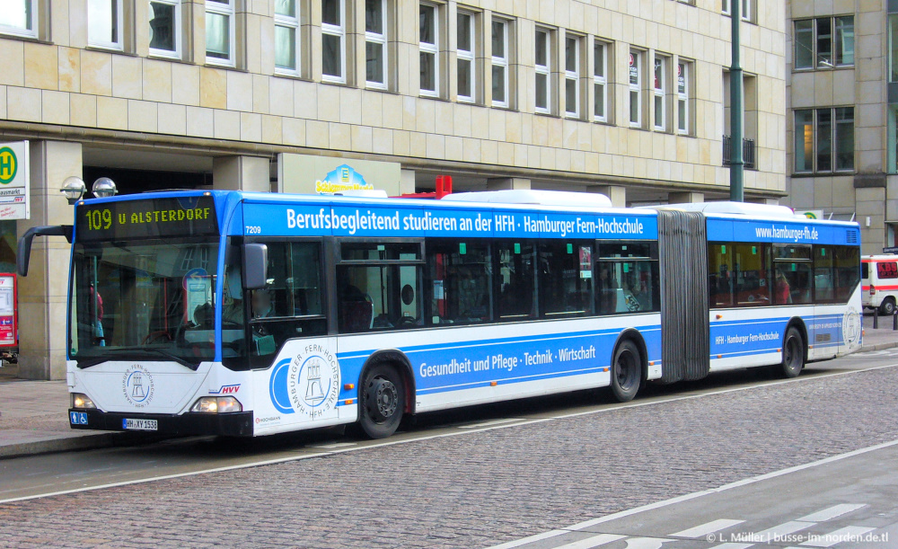 Гамбург, Mercedes-Benz O530G Citaro G № 7209