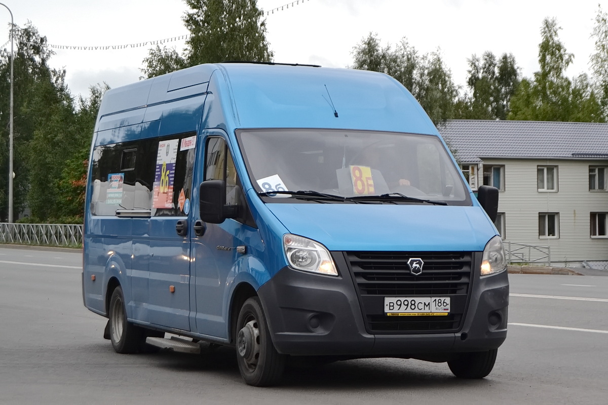 Ханты-Мансийский АО, ГАЗ-A65R32 Next № В 998 СМ 186