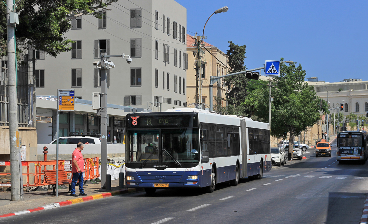 Израиль, Merkavim 3351 № 570