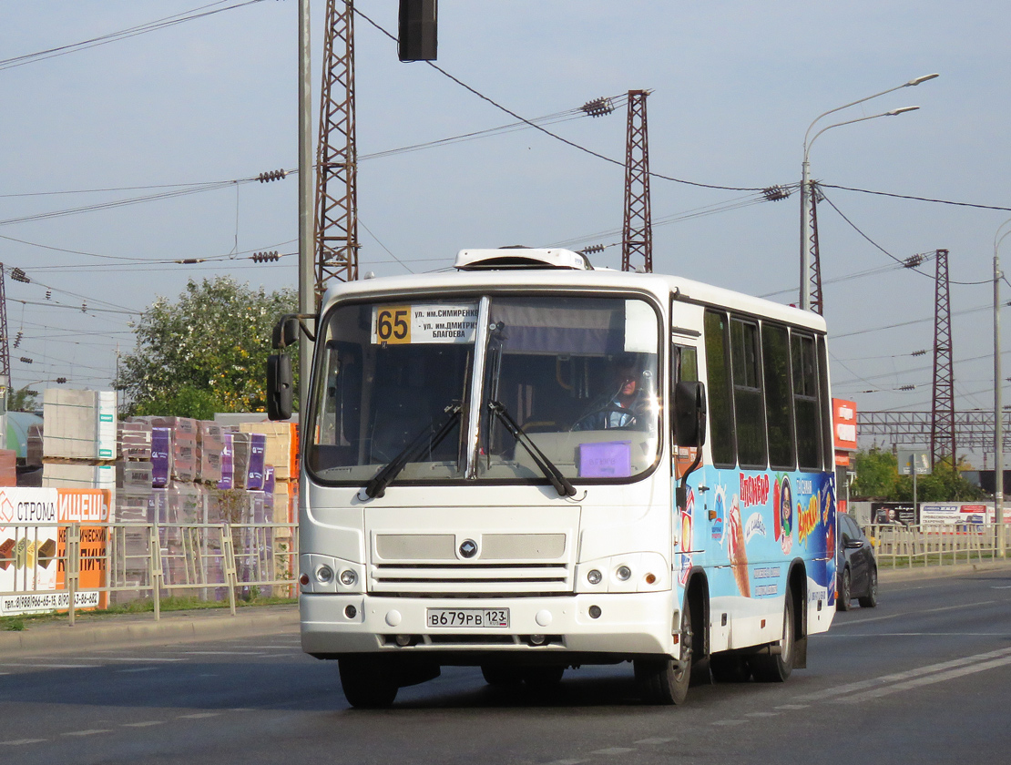 Краснодарский край, ПАЗ-320302-11 № В 679 РВ 123