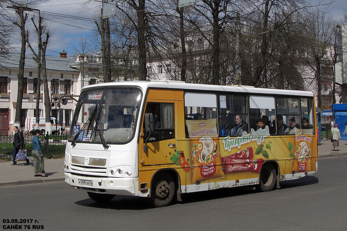 Yaroslavl region, PAZ-320402-03 # Р 299 СМ 76