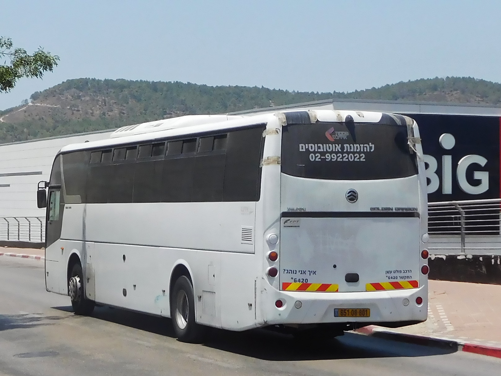 Израиль, Golden Dragon XML6121J (Israel) № 651-08-801