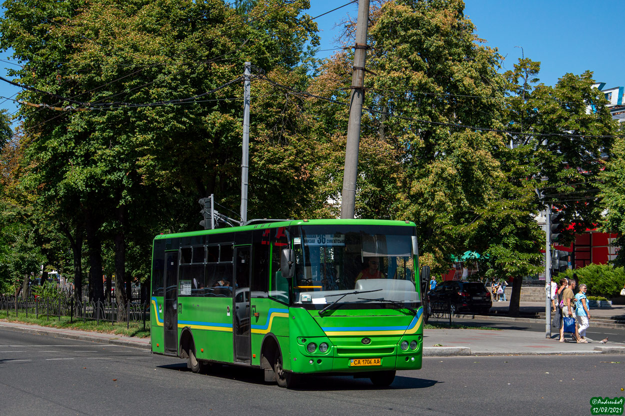 Черкасская область, Богдан А20111 № CA 1706 AA