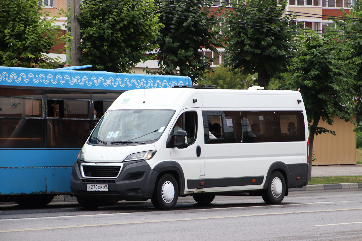 Тульская область, Автодом-21080* (Peugeot Boxer) № Х 278 СЕ 69