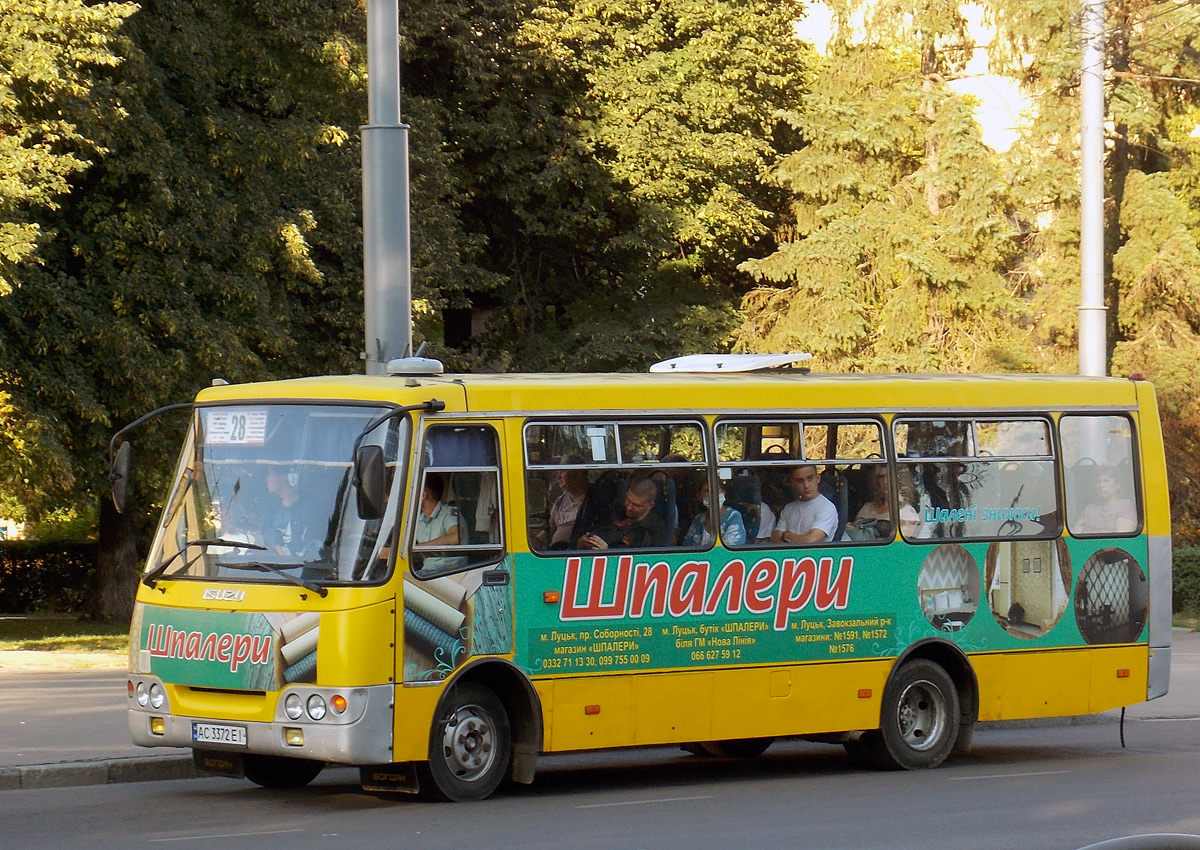 Волынская область, Богдан А09202 № AC 3372 EI