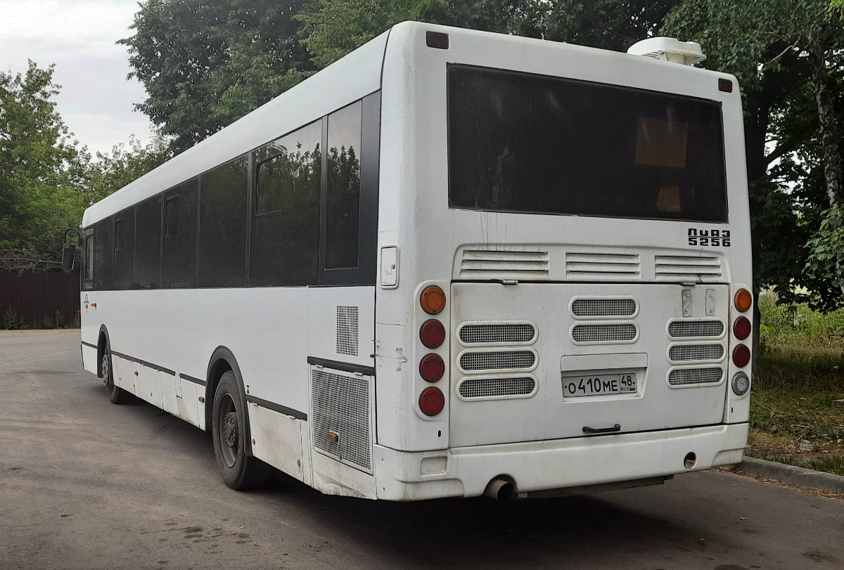 Липецкая область, ЛиАЗ-5256.65 № О 410 МЕ 48
