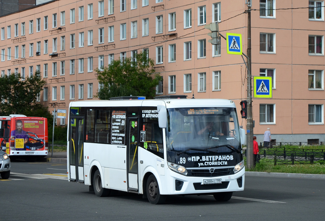 Санкт-Петербург, ПАЗ-320435-04 "Vector Next" № 857