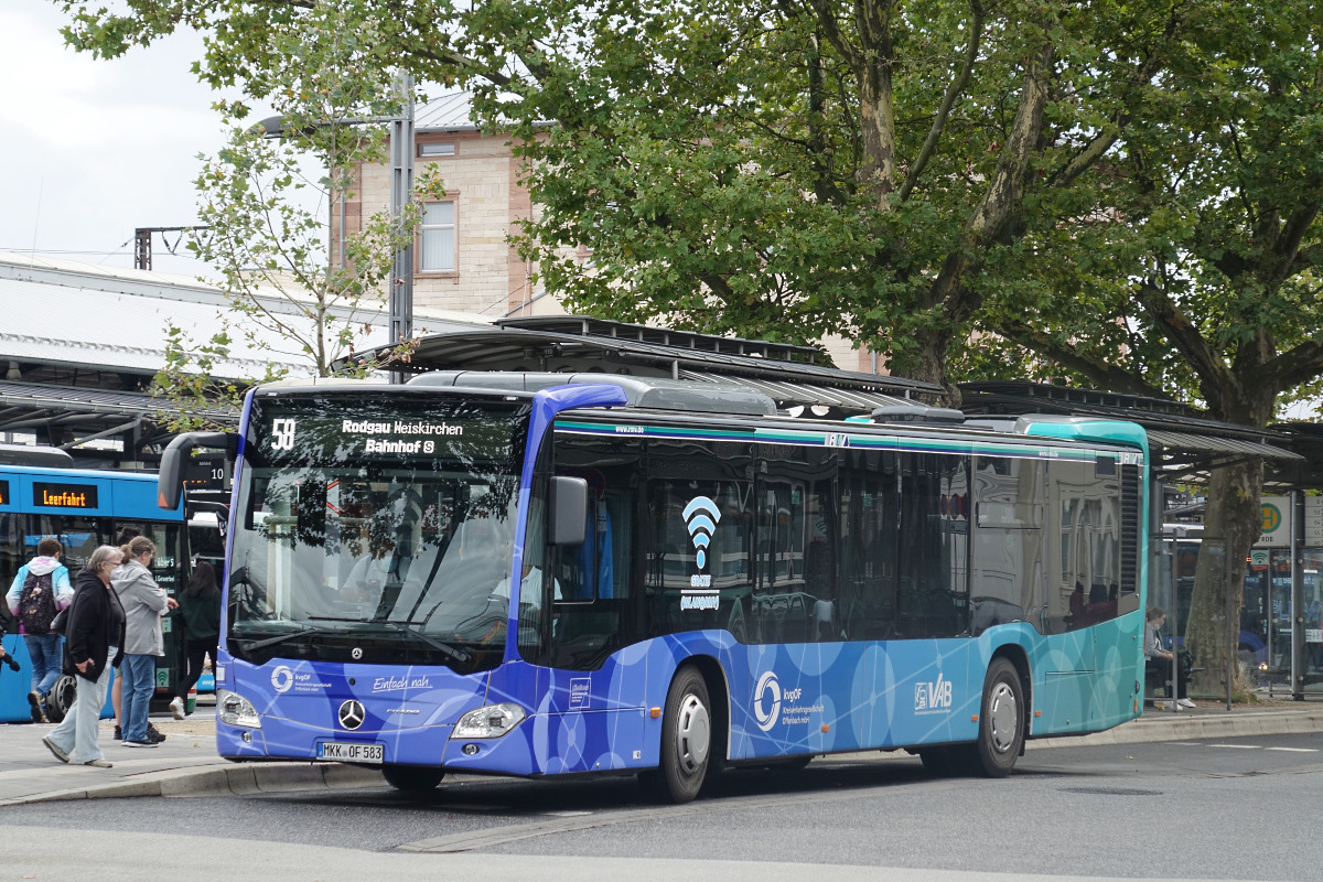 Гессен, Mercedes-Benz Citaro C2 Ü hybrid № 85-83