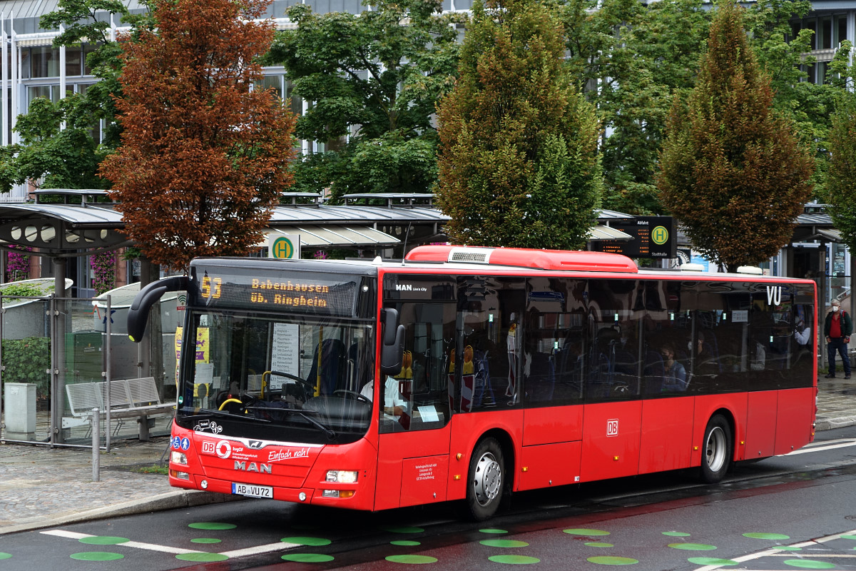 Бавария, MAN A20 Lion's City Ü NÜ323 № AB-VU 72